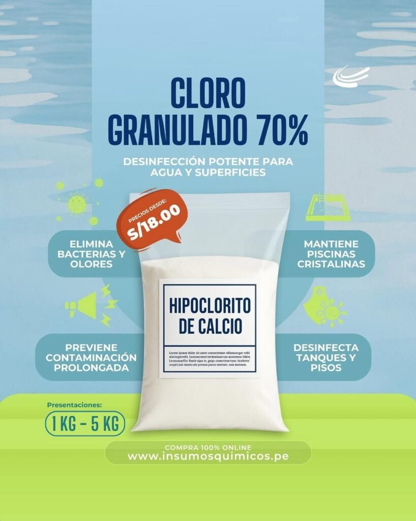 cloro granulado